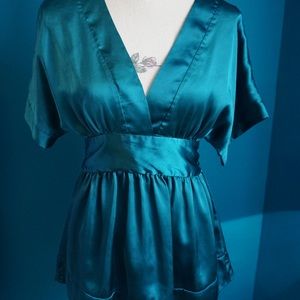 Turquoise Blouse